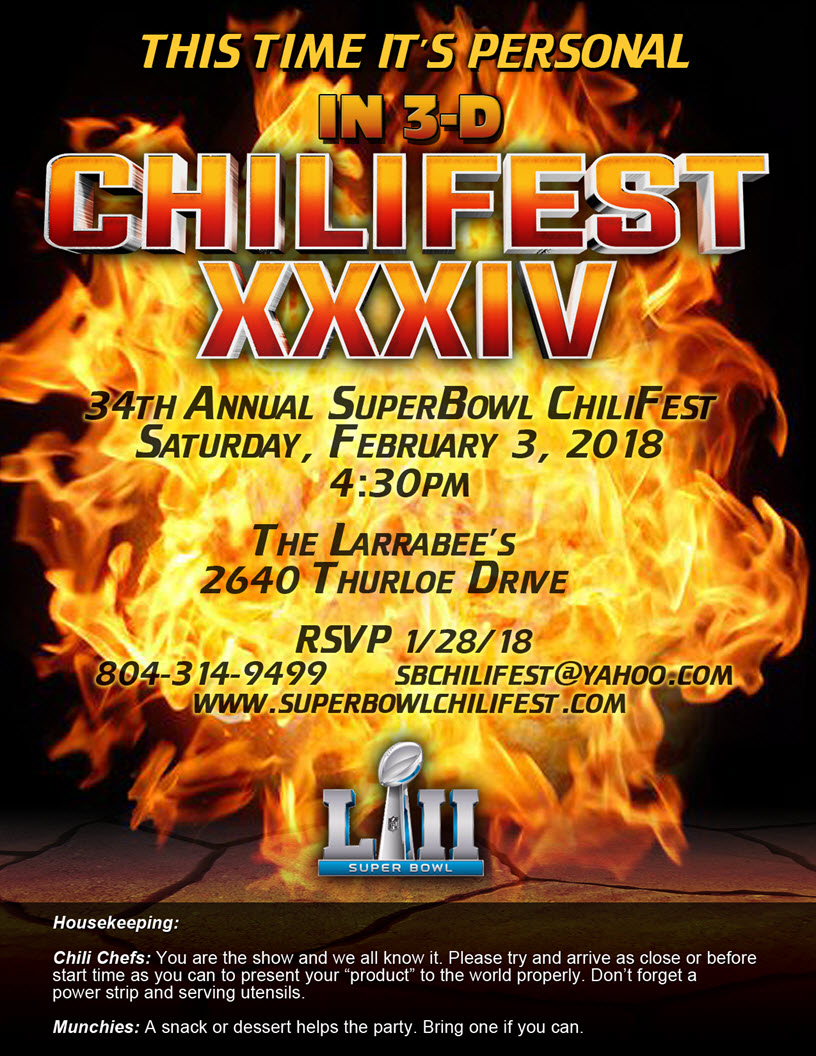 suber bowl chili fest